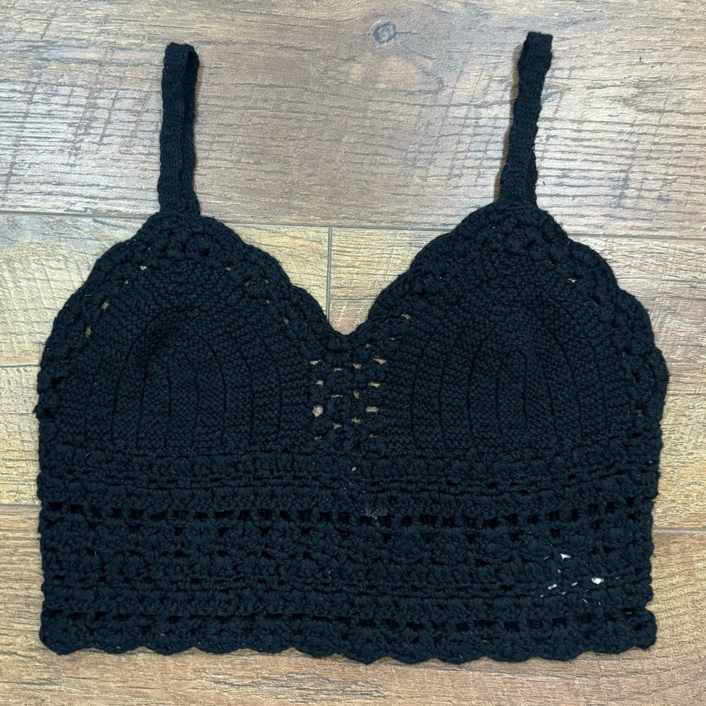 Crotchet Crop Top